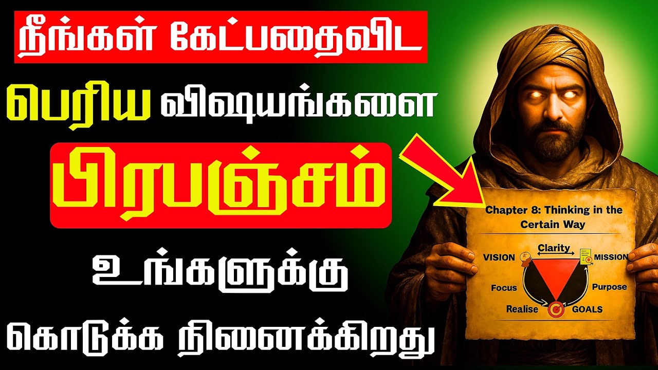 🔥கோடி ரூபாயை சுருக்குப் பையில் அள்ள நினைக்காதீர்கள் | Manifest What You Want | The Secret in Tamil