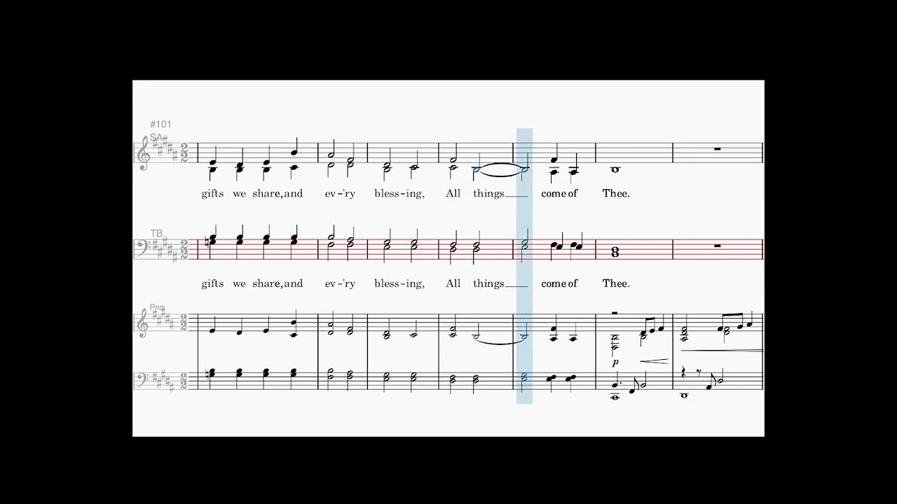 Look at the world, tenor, John Rutter