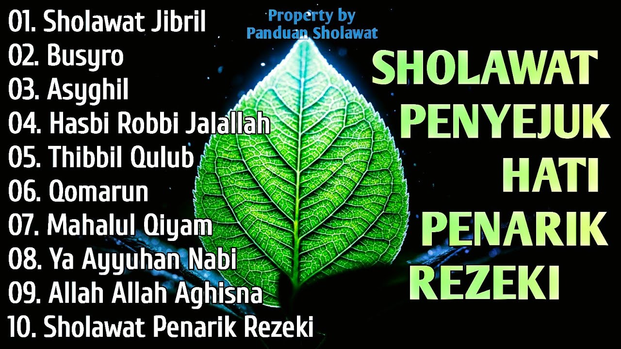 SHOLAWAT JIBRIL PEMBUKA PINTU REZEKI Astaghfirullah SHOLAWAT NABI MERDU TERBARU 2026