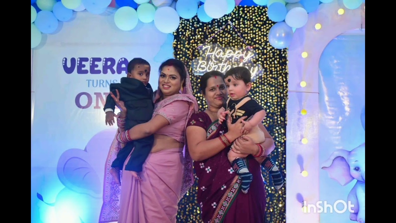 Veeraj's 1st birthday celebration 