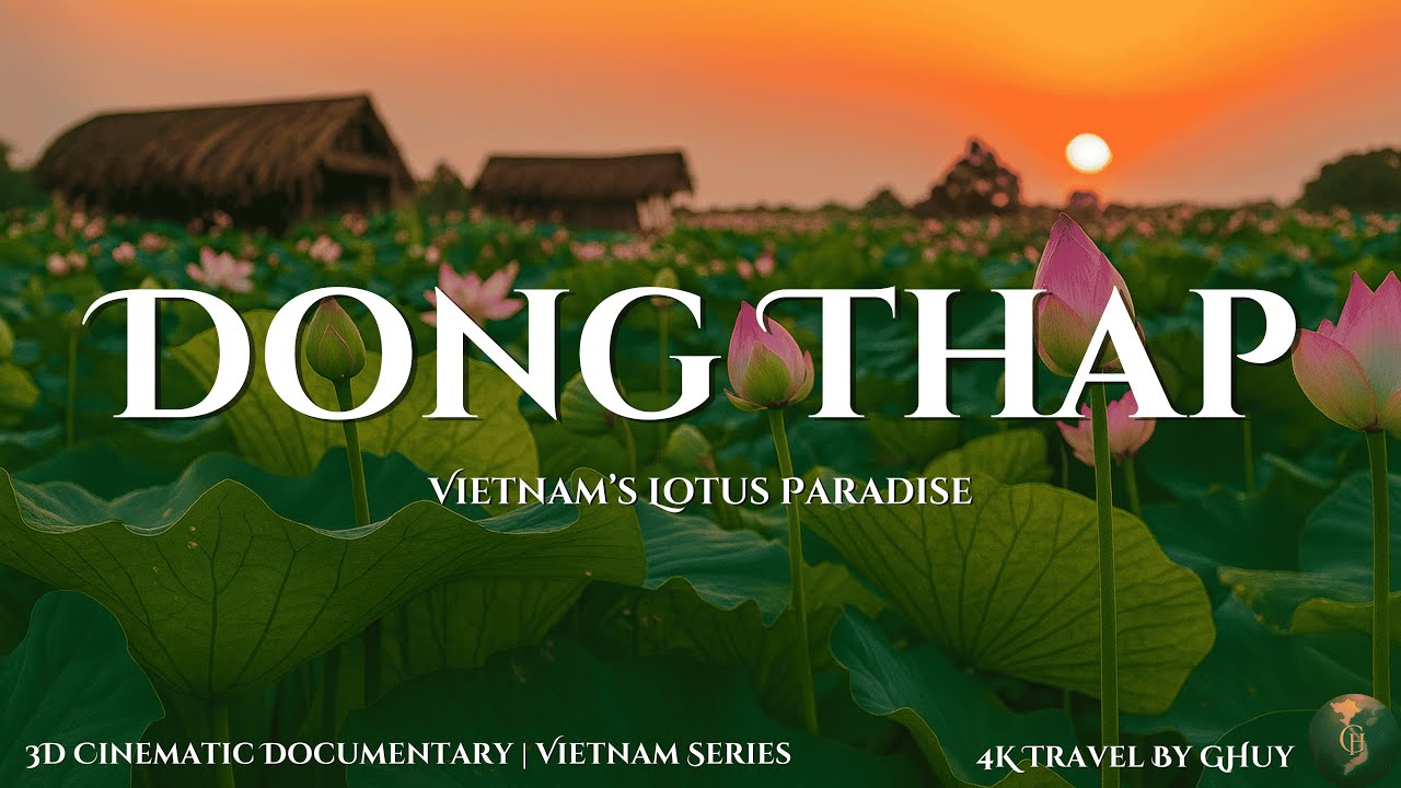 DONG THAP | Vietnam in 4K &ndash; Vietnam&rsquo;s Lotus Paradise