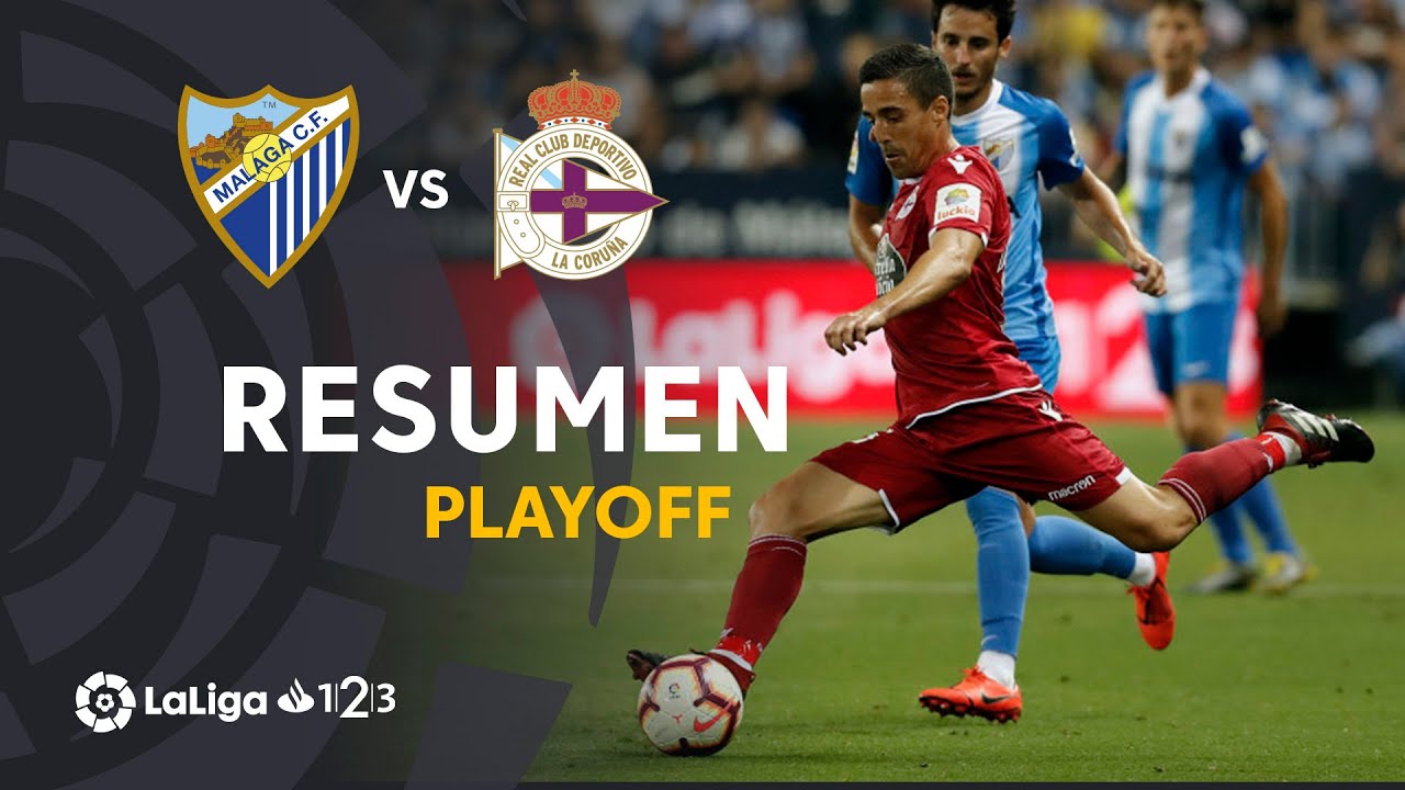 Resumen de Málaga CF vs RC Deportivo (0-1)