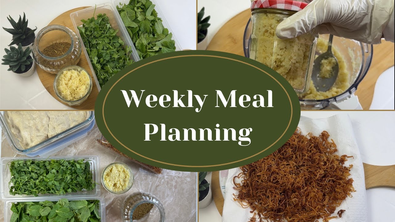 Pakistani Weekly Meal Planning | Desi Meal Plans | Pre-Prep For Meal Planning | Part 1