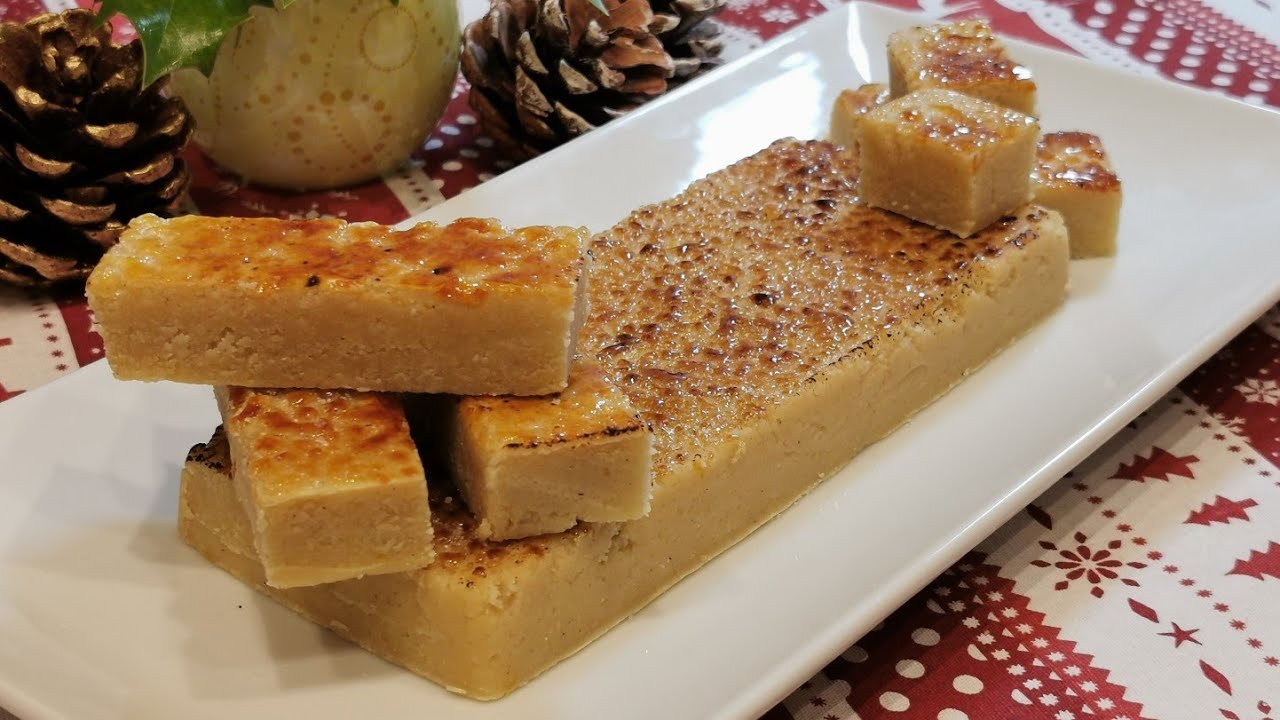 Turrón de yema de huevo | Receta navideña