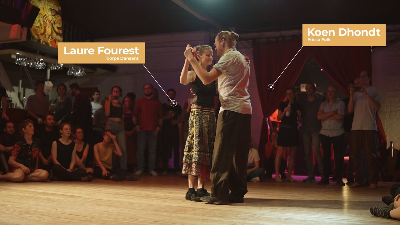 Waltz impro by Laure Fourest & Koen Dhondt - Aurélie Dorzée & Tom Theuns