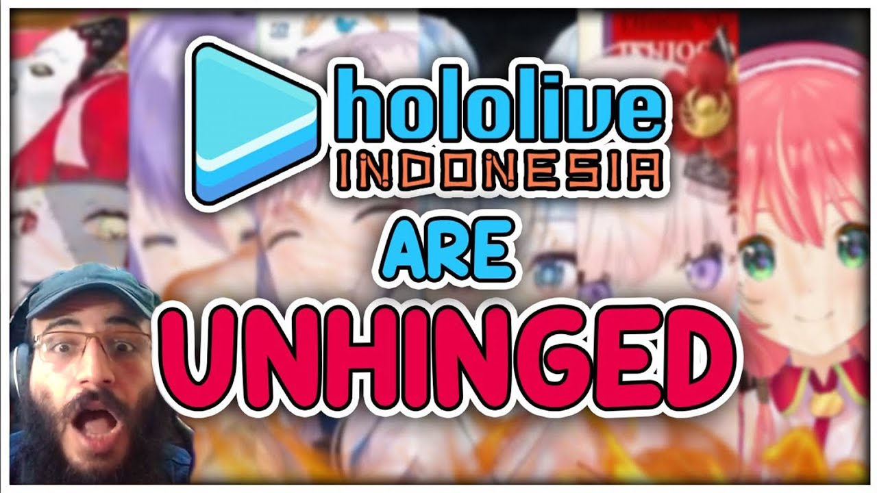 REACTION Unhinged Hololive ID - Madness & Mayhem【HololiveID】by PhalnoaCh