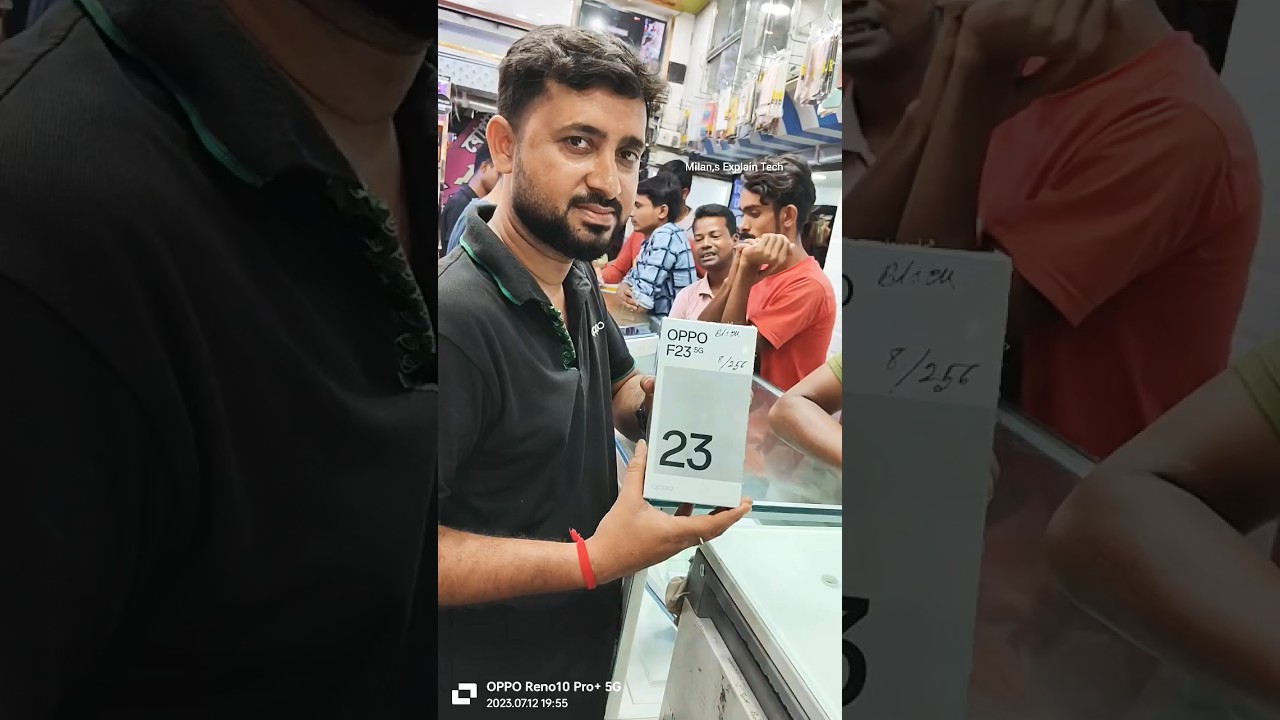 OPPO F23 Unboxing & FirstImpressions 40x Microlens, 120Hz Screen#trending #viral #oppo