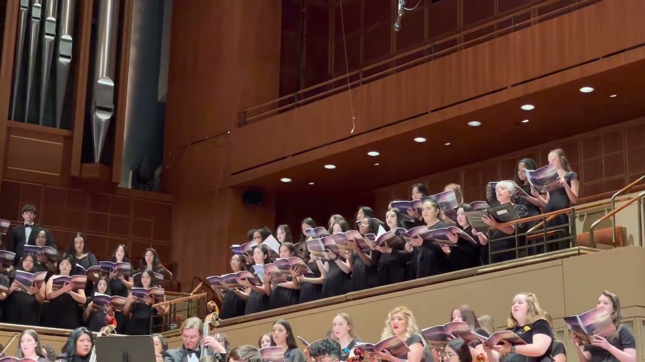 A Night at the Meyerson - Elaine Hagenberg’s “Illuminare” - SWAU - Movement 3 - “Nox”