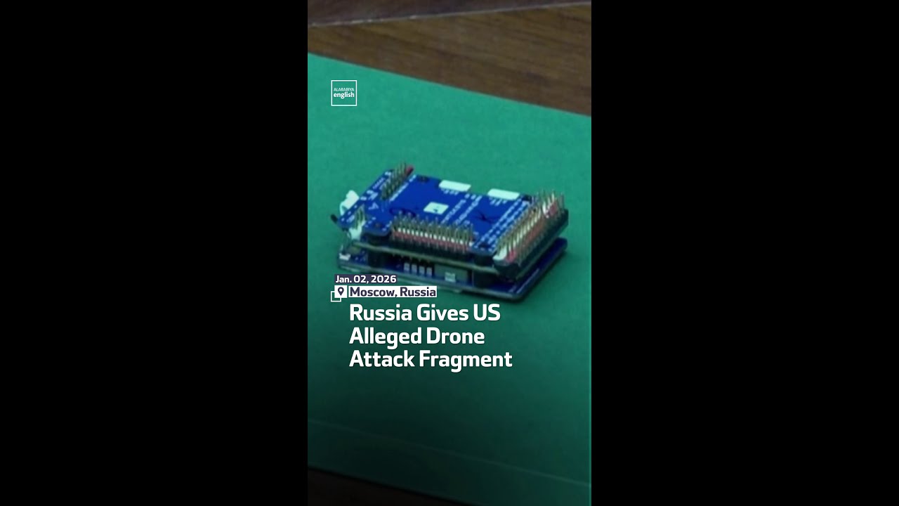 Russia Gives US Alleged Drone Attack Fragment