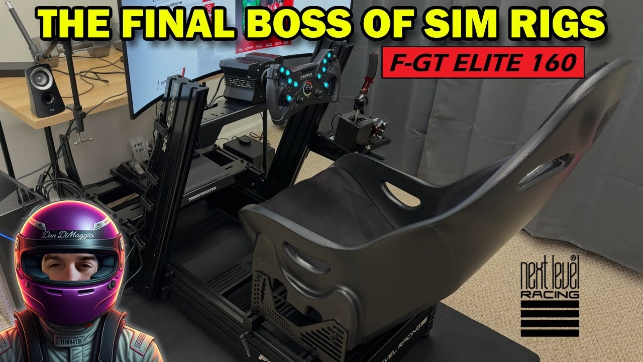 Next Level Racing F-GT Elite 160 Review | The Final Boss Of Sim Rigs