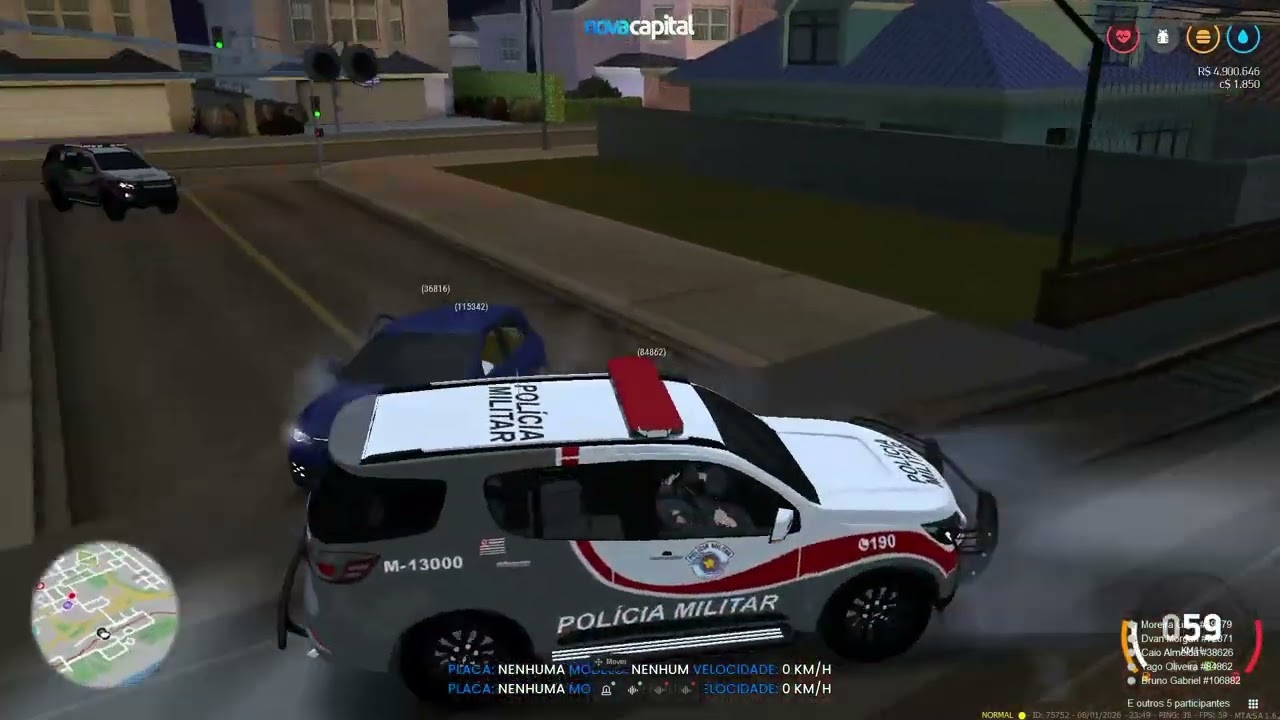 36816 capotou o carro e continuo peredeu ação e continuou
