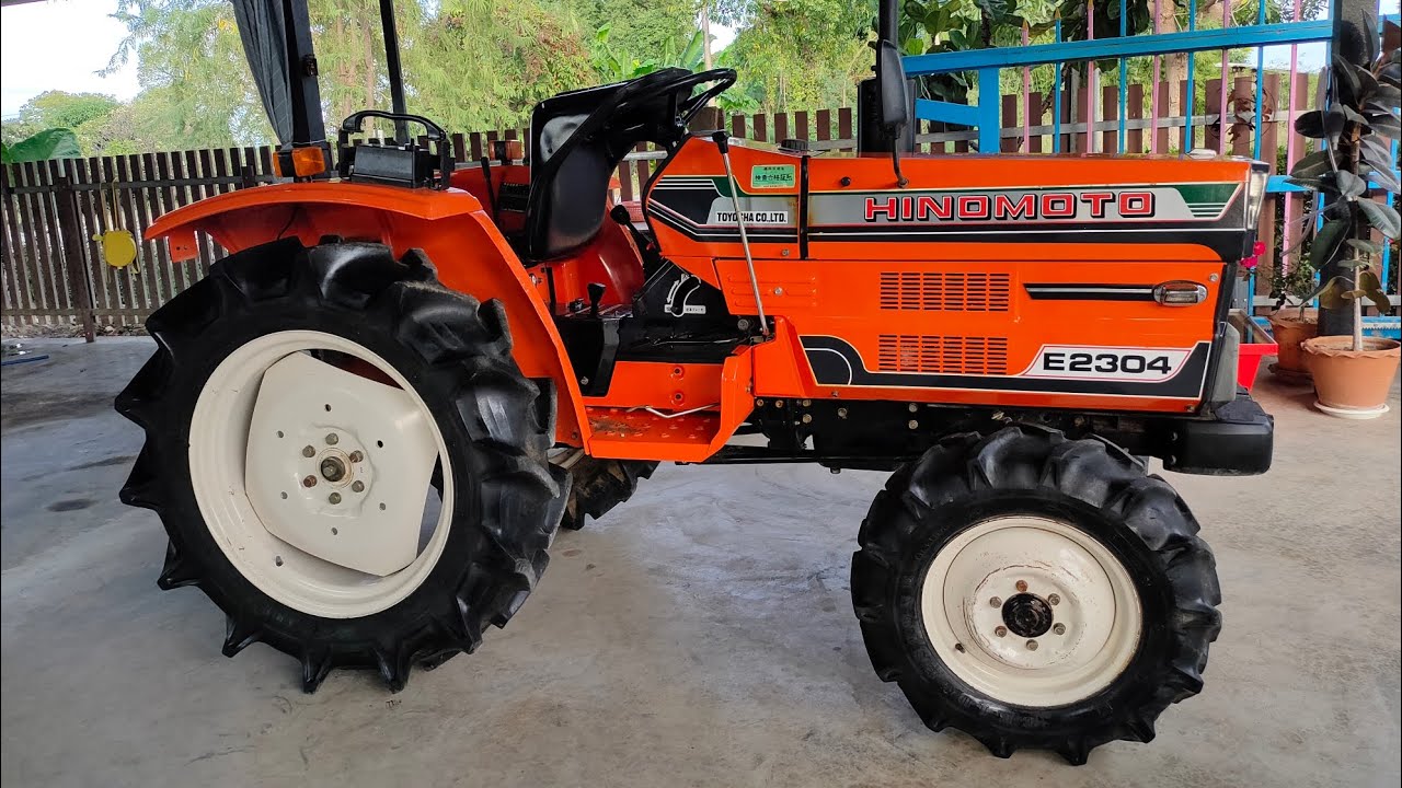 (ขายแล้วครับ สระแก้ว)🈴HINOMOTO - E2304(รุ่นนิยม)🈴⛔(เก่านอก)สีเดิมเก่าญี่ปุ่นแห้งๆใช้งานน้อย 4WD