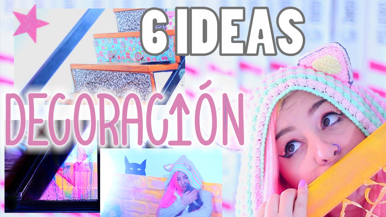 &iexcl;6 IDEAS DE DECORACI&Oacute;N SUPER F&Aacute;CILES! ✩ deco room - Ann Look