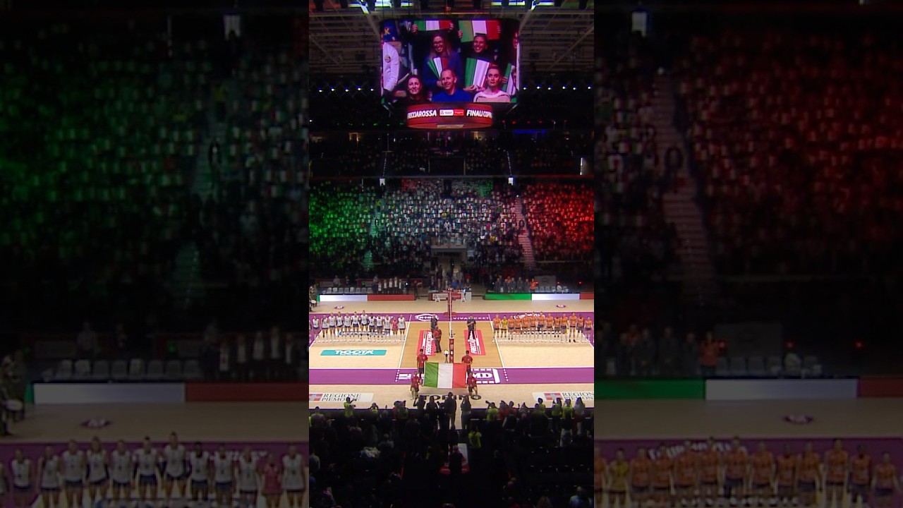 🏆🇮🇹INNO DI MAMELI 📺 LIVE RaiDue e VBTV#iLovevolley #volleyball