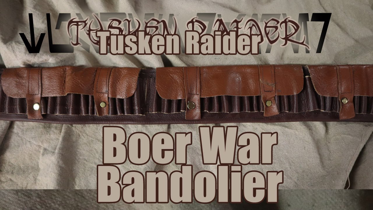Tusken Raider Bandolier Build-A-Long: Part 02 – Assembling and Sewing the Boer War Bandolier