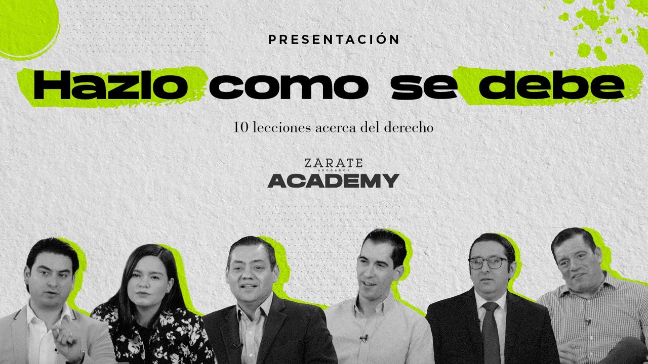 Z&aacute;rate ACADEMY - Hazlo Como Se Debe