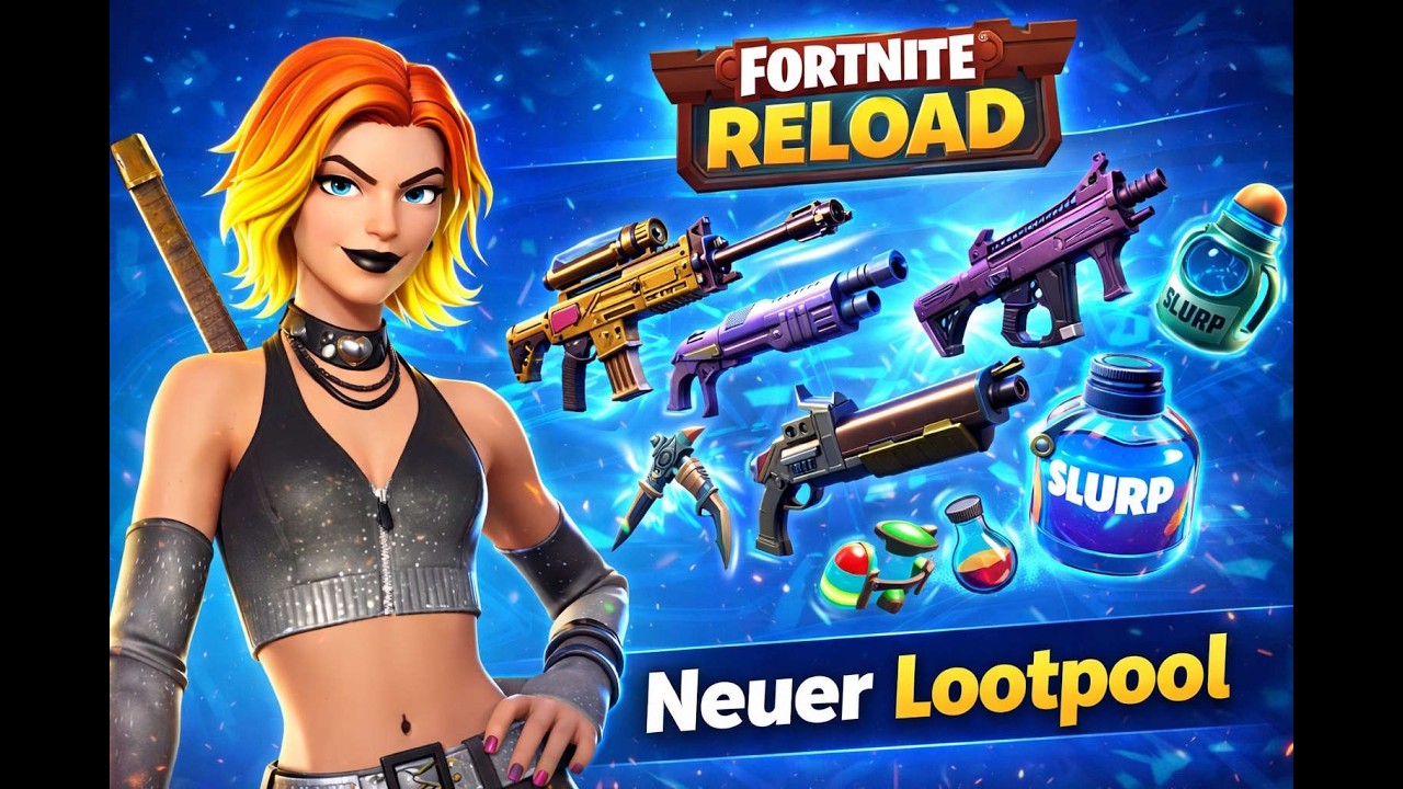 🔥 Fortnite Reload – Neuer Lootpool im Überblick! 🔥