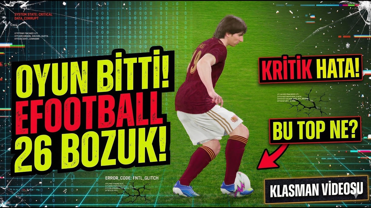 eFOOTBALL 26 Klasman Maçları - Sinir Bozucu Galibiyet