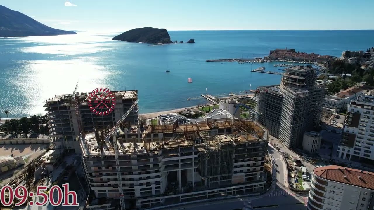 Betoniranje ploče POS 900 /2. dio/ (148 m³) na hotelu Cruiser