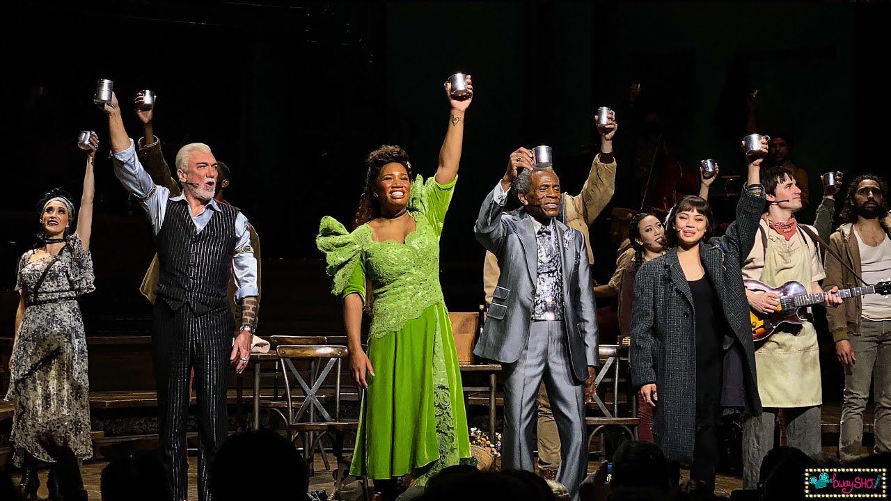 André De Shields final Hadestown curtain call, 