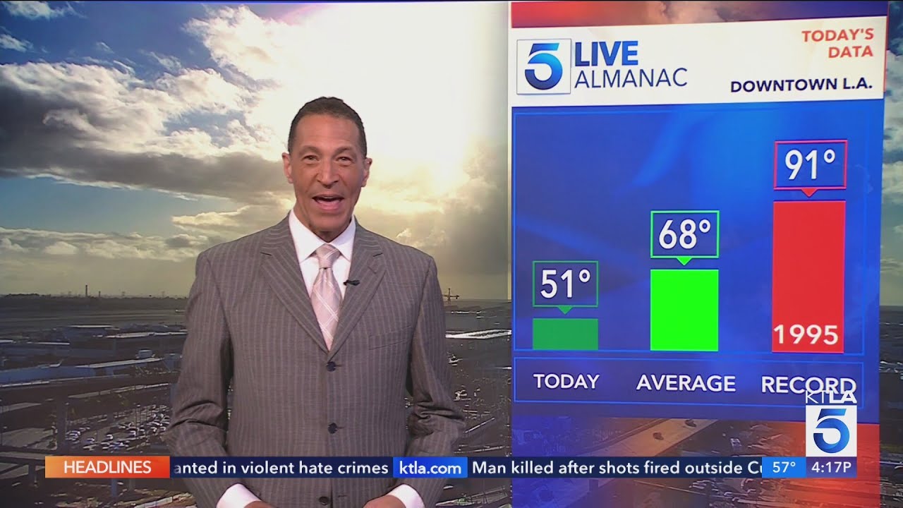 Cold temperatures remain as storm exits Southern California