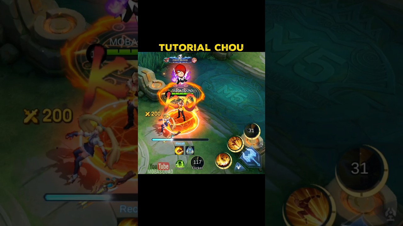 Chou tutorial flicker trick ✅😱