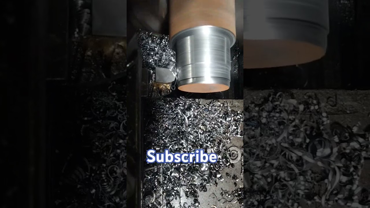 Making a small Spacer #machine #cnc #cncmachine #welding #machinary