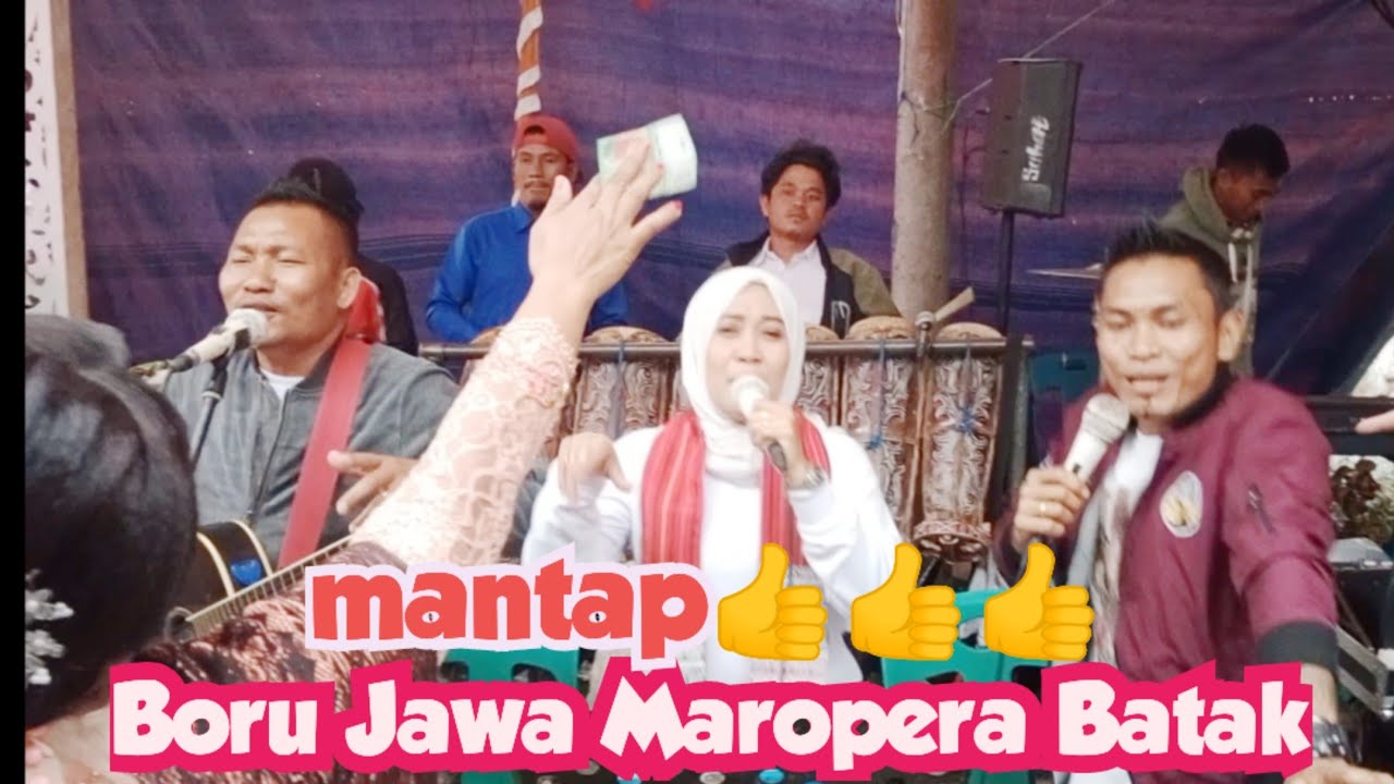 Boru Jawa Maropera Batak.. Langsung marsaweran... Mantaaaap