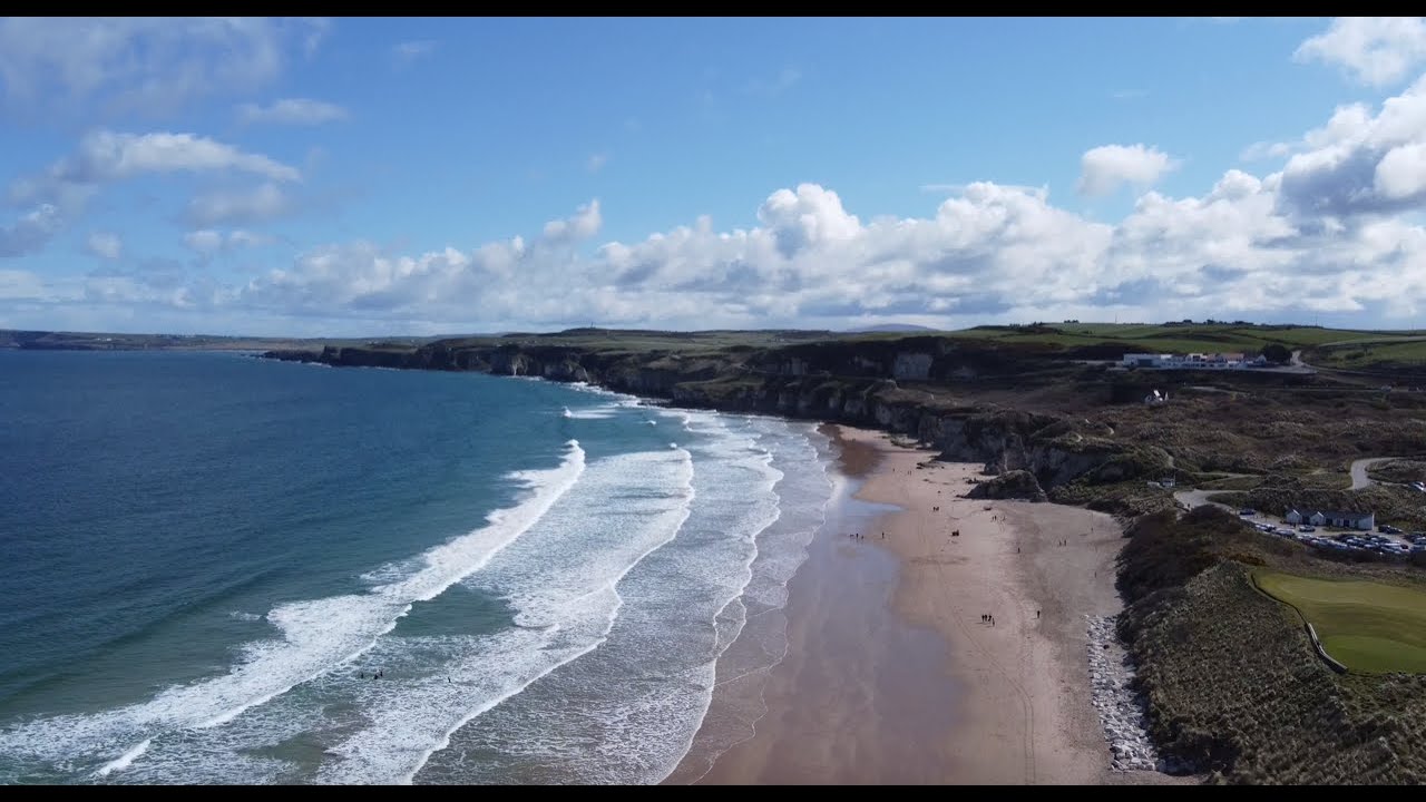 Portrush and Whiterocks Beach - Drone Footage - Northern Ireland