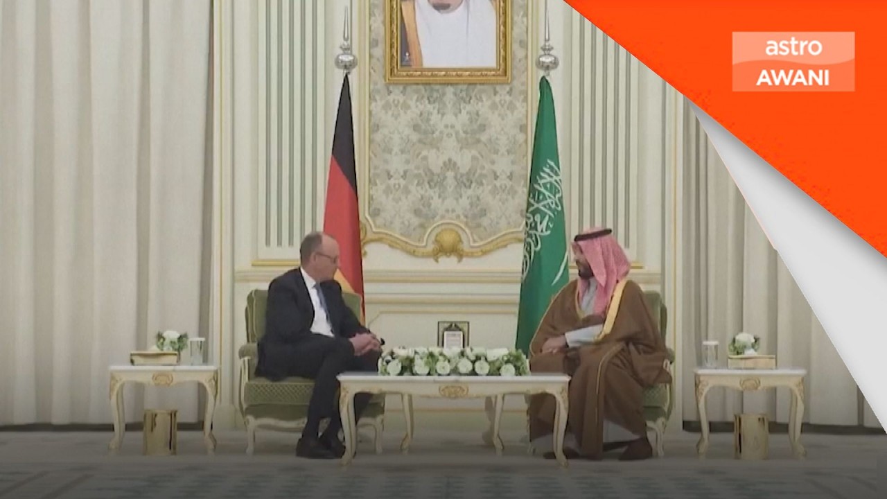 Canselor Jerman temui Putera Mahkota Arab Saudi di Riyadh