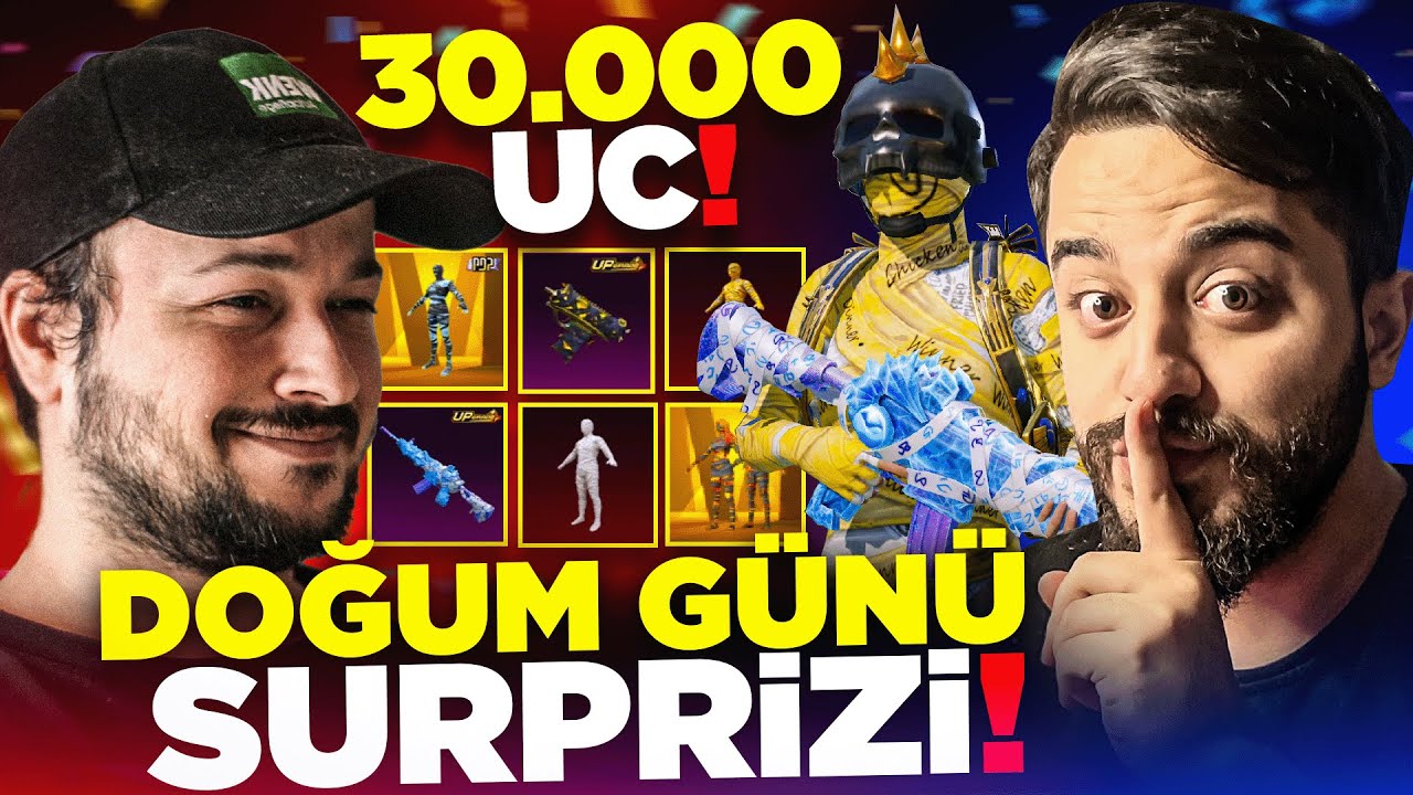 BULUT'A DOĞUM GÜNÜ SÜRPRİZİ YAPTIK! 30.000 UC MUMYA SANDIĞI AÇTIK! PUBG Mobile