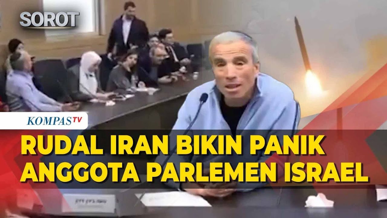 Sirene Berbunyi! Rapat Parlemen Israel Dihujani Rudal Iran, Anggota Parlemen Panik
