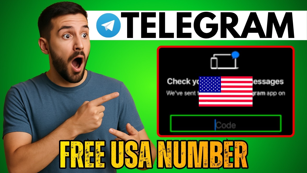 How to Get Free USA Number For Telegram (2026)