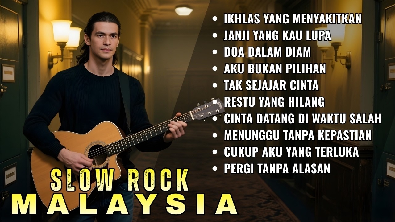Komplilasi Slow Rock Malaysia Terbaik Sepanjang Masa | Lagu Paling Menyentuh Hati