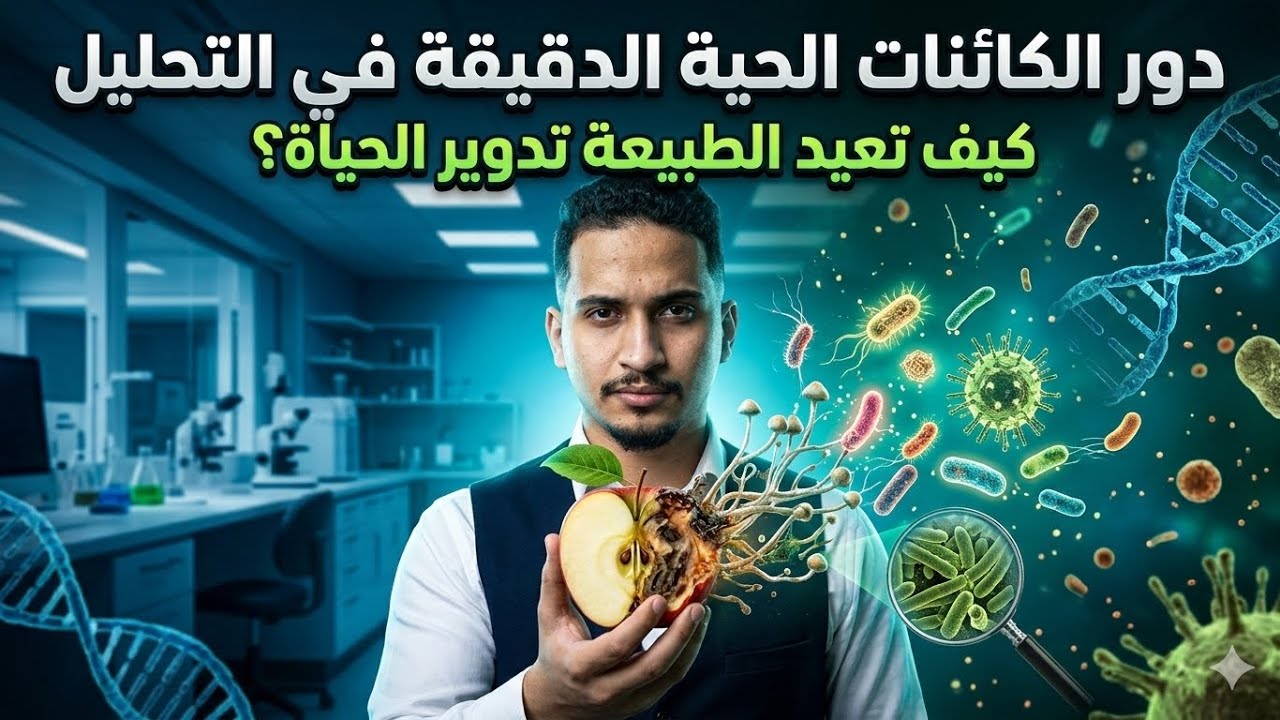 الباب الأول / دور الكائنات الحية الدقيقة في التحلل د.سـعد العكاري