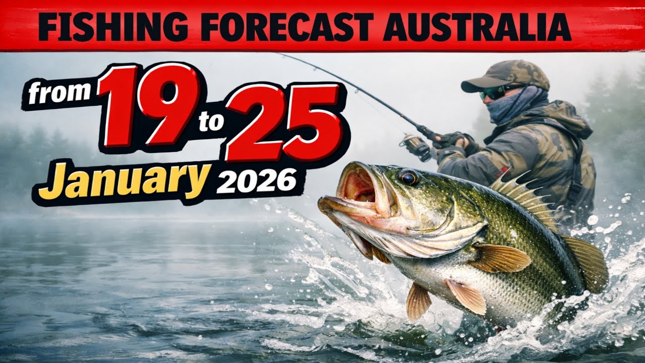 FISHING FORECAST: Sydney, Australia from 19 to 25 January 2026 - Drop Everything and Go Fishing!