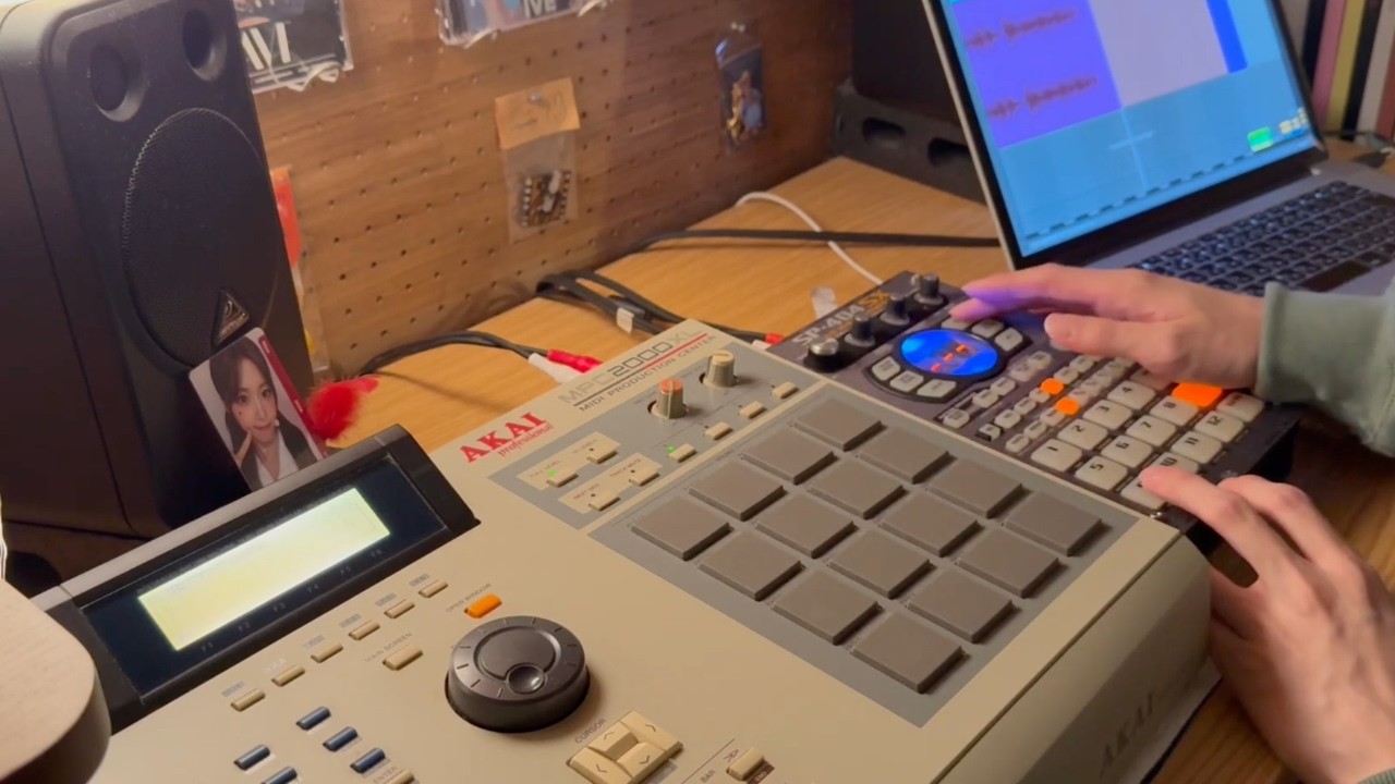 【00's R&B Freestyle】MPC2000XL & SP404SX beat clip【DeeP】