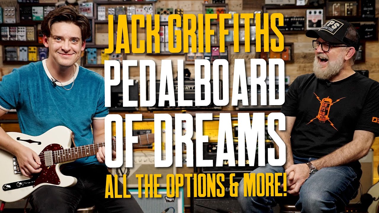 Jack Griffiths Pedalboard Build [Monster Analog & Digital Board PLUS UA Lion!]