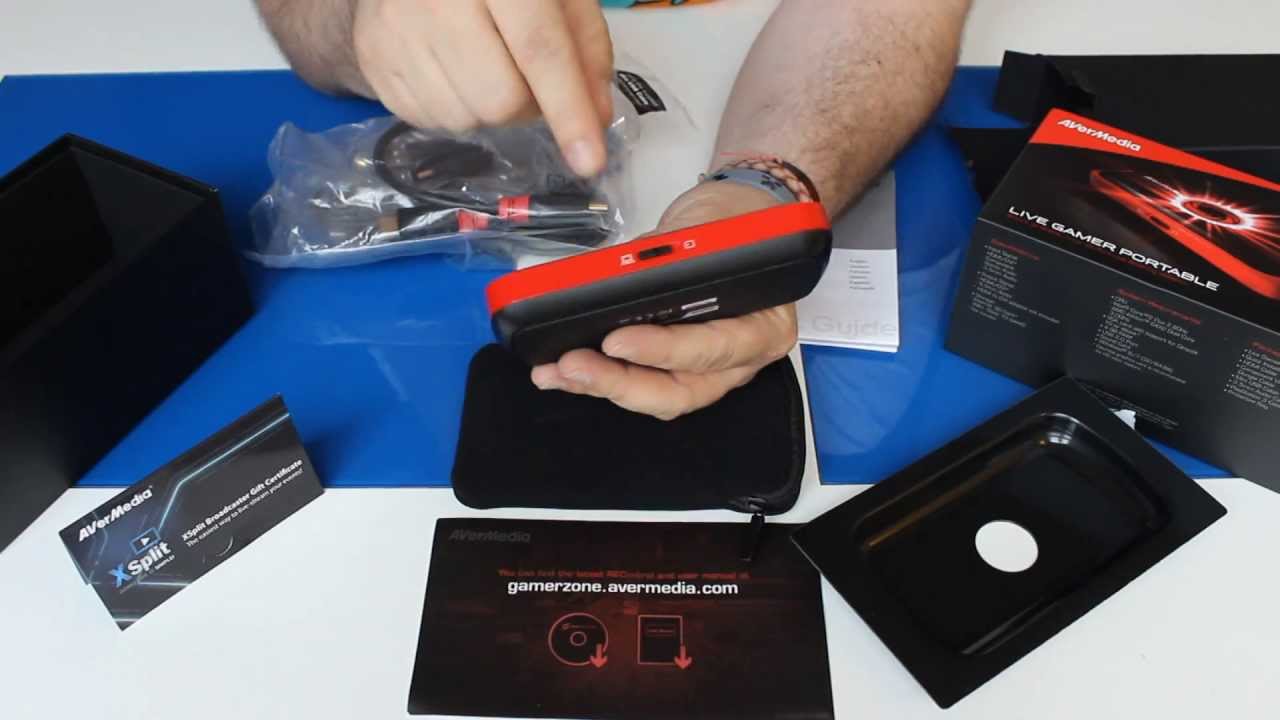 Unboxing ;) ;) - Avermedia Live Gamer Portable - codo codo (con prueba de captura)