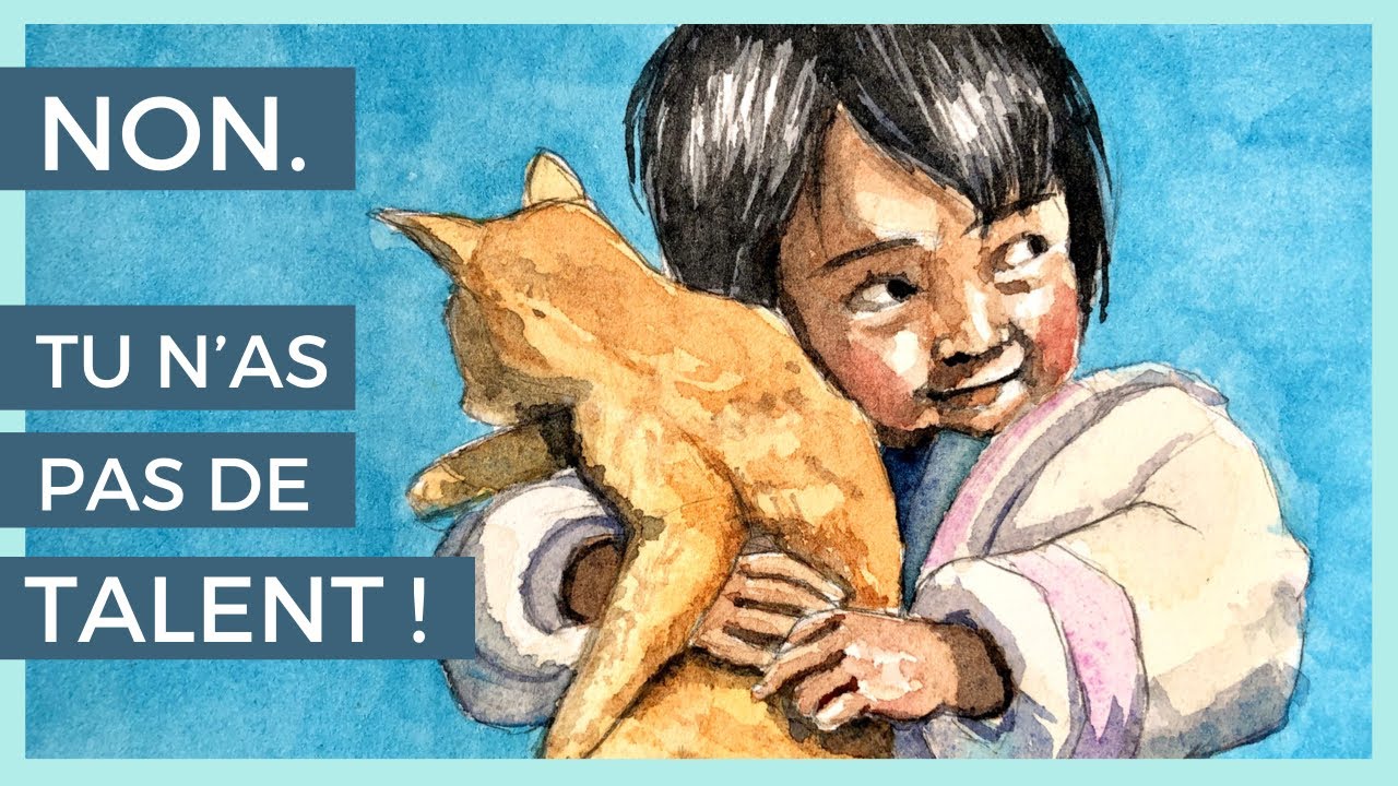 Pourquoi tu n’as PAS de talent en dessin ? (Et moi non plus. Et c’est une bonne chose.)