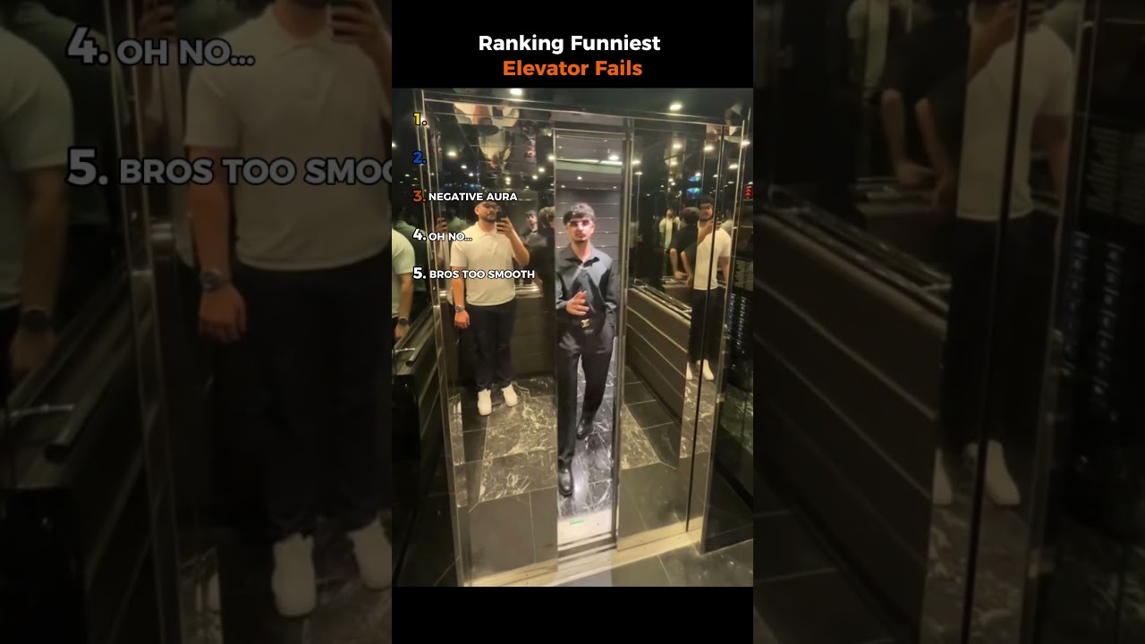 Рейтинг самых смешных провалов лифта