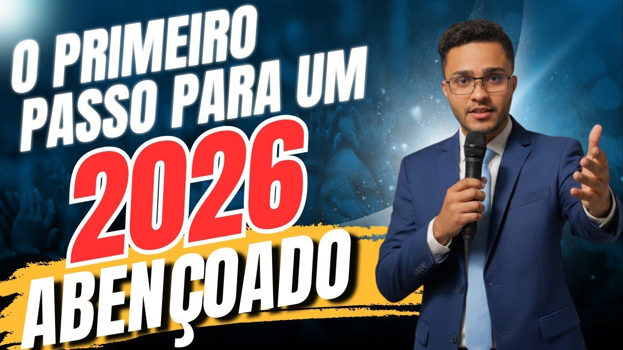 O que te faz olhar para trás? | 1 passo para começar 2026 abençoado