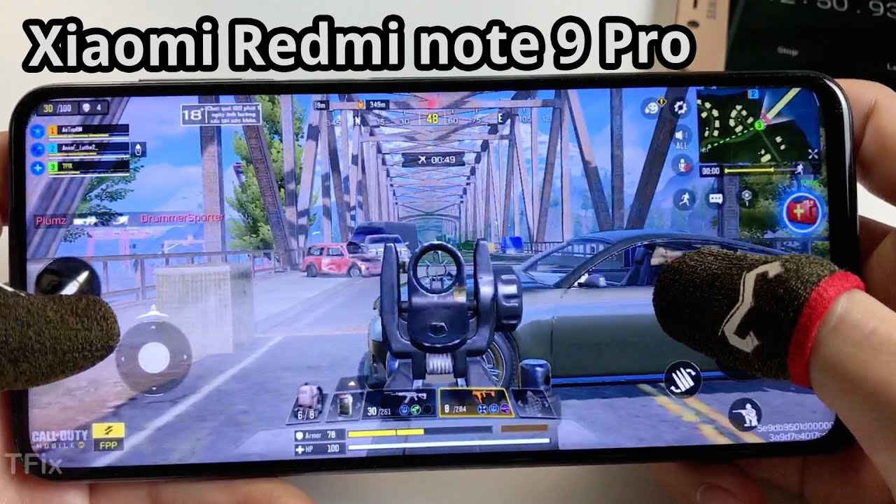 Xiaomi Redmi Note 9 Pro Call of Duty Gaming Test | Snapdragon 720G, 6GB