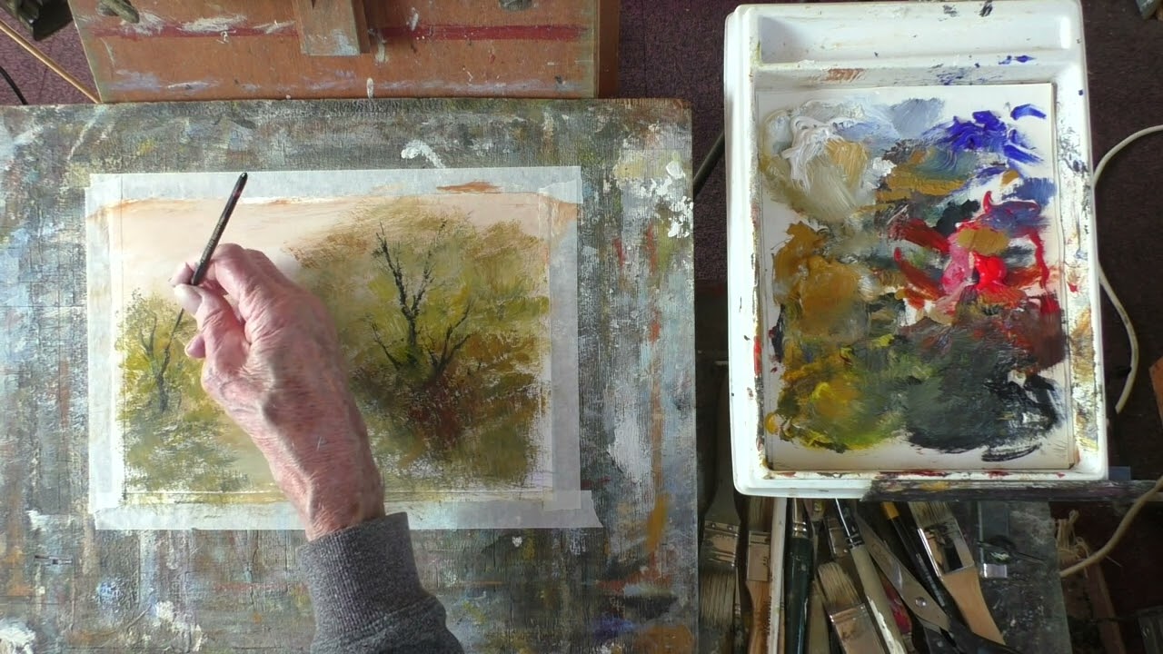 Spring at last. Acrylic