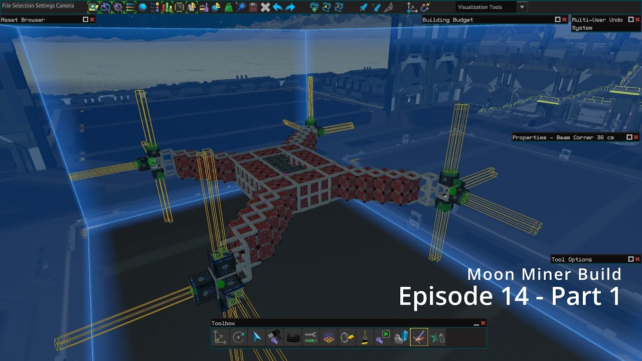 Starbase Episode 14 - Moon Miner Build Part 1