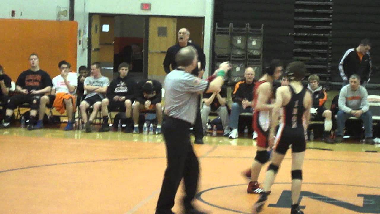 Spencer Brittain against Metamora Varsity
