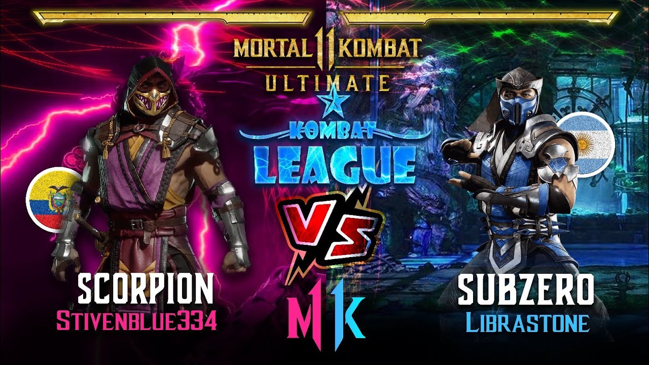 LibraStone Vs stivenblue334 - Argentina Vs Ecuador - Kombat League Tournament MK11 - Feat Chopaso