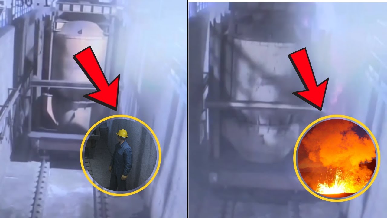 😱WORKER INJURED IN STEEL PLANT ACCIDENT ⚠️