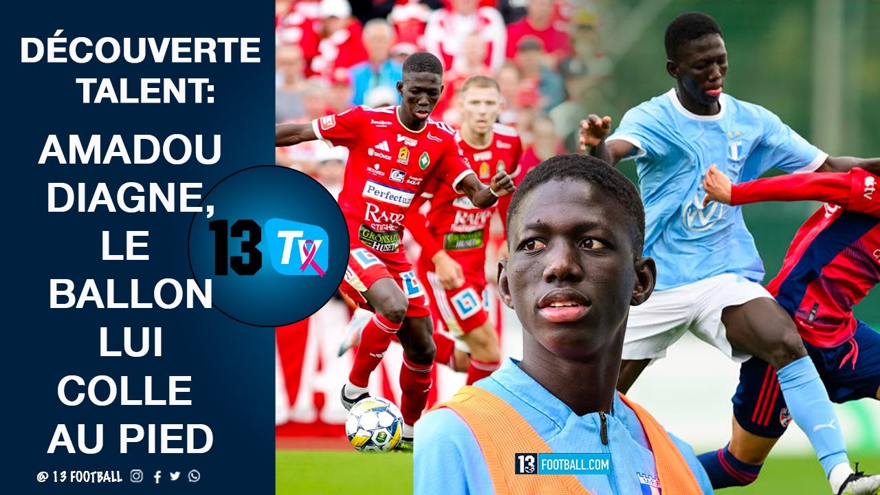 MAMADOU OUSMANE DIAGNE,  JOUEUR DE MALMO 🇸🇪 & POLYVALENT:  LA TECHNICITÉ ET L'AVENIR DANS SA POCHE