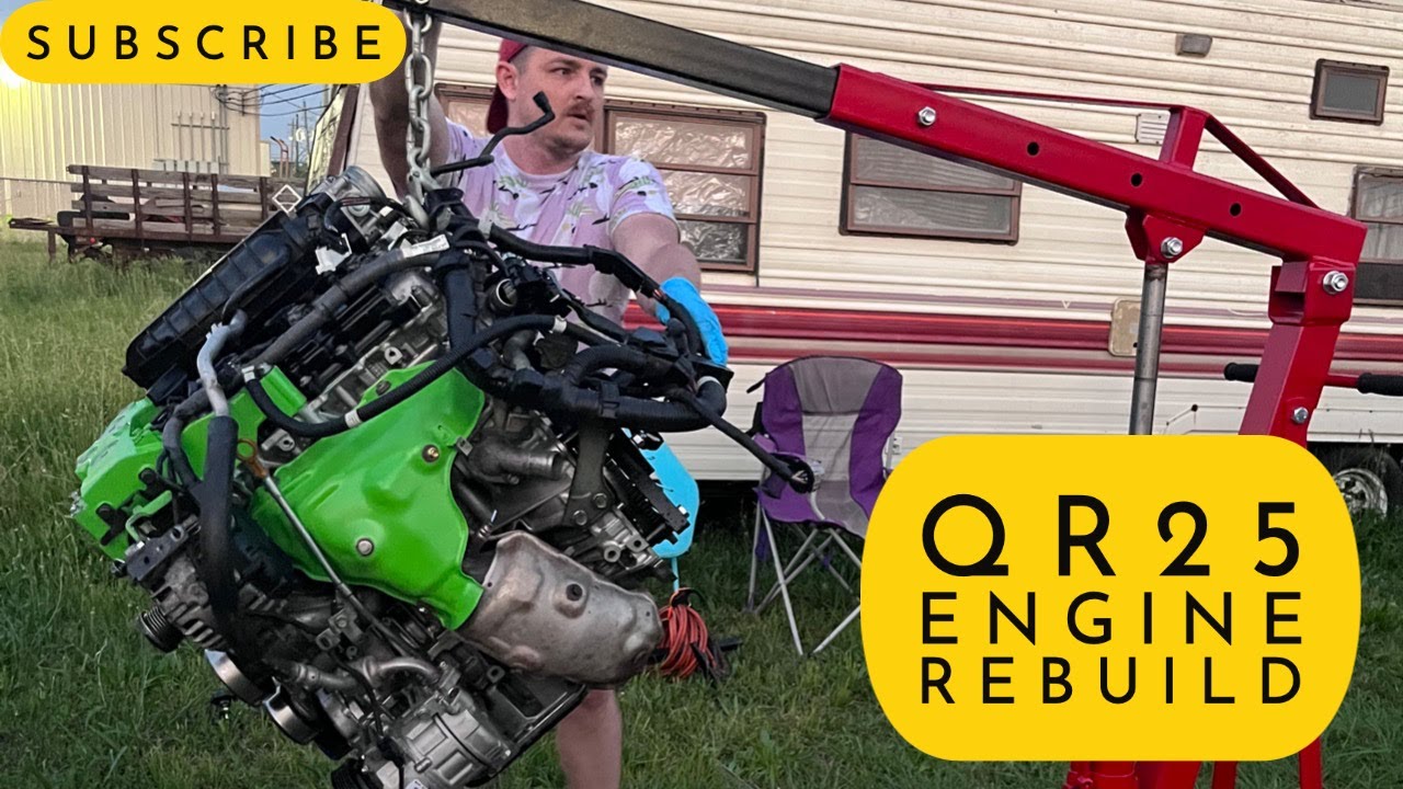 Texas Toolbox - Intro to Nissan Altima QR25 engine rebuild